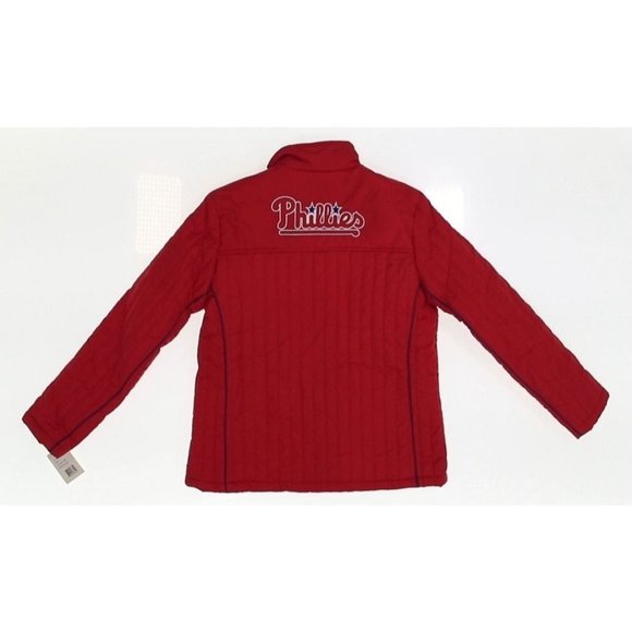 Sports by carl banks Women's MLB Philadelphia Phillies Jacket M New With Tag - Picture 2 of 2